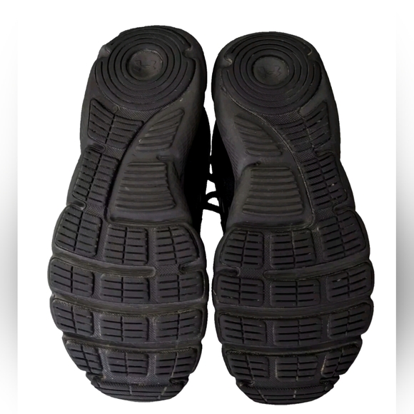 Under Armour charger assert sneakers black men's size 7.5 - Picture 6 of 7